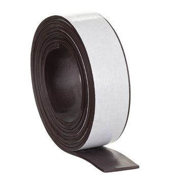 Rola banda magnetica autoadeziva, pentru suprafete metalice sau magnetice, 2 x 150 cm