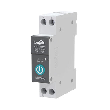 Siguranta automata smart, 1P, WIFI, 20 A, monitorizare consum energie, compatibila TUYA, Smart Life App